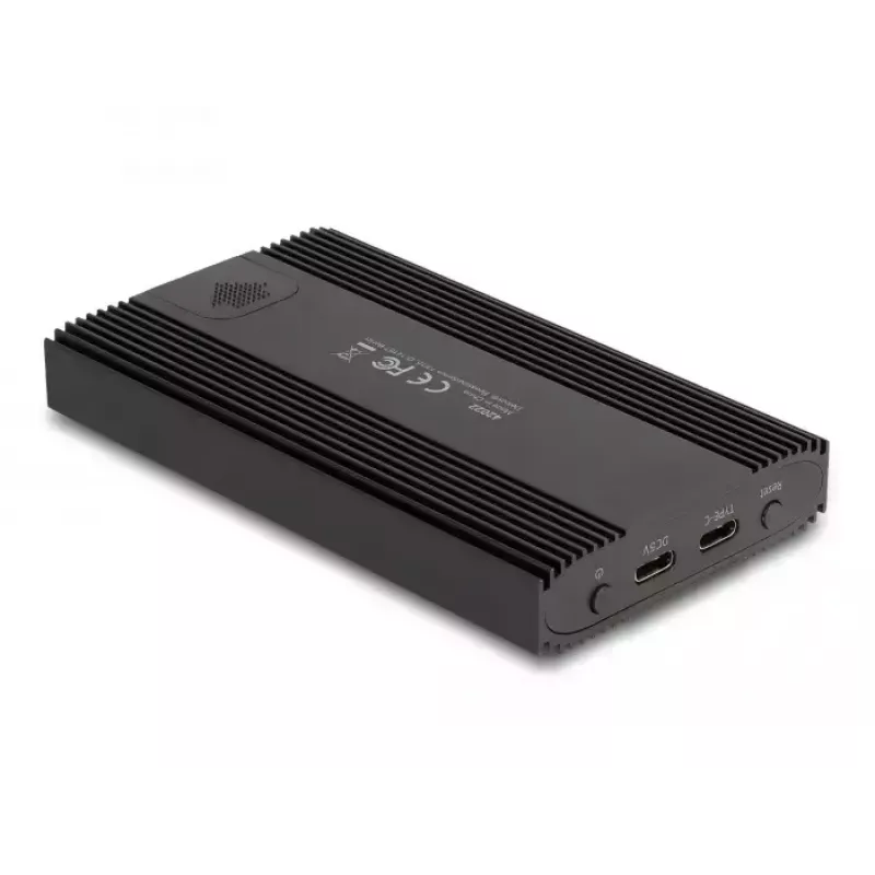 Obudowa SSD DeLOCK 42022 Zewnętrzna obudowa USB 20 Gb/s na 2 dyski SSD M.2 NVMe PCIe