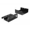 Patch Panel DeLOCK Keystone 6 Port Czarny