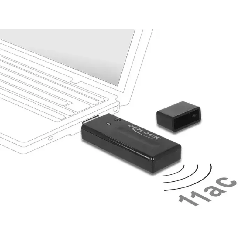Karta sieciowa DeLOCK 12463 WLAN 867 Mbit/s