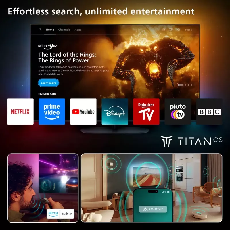 Telewizor Philips 77OLED760/12 77 cali 4K Ultra HD OLED 3840 x 2160