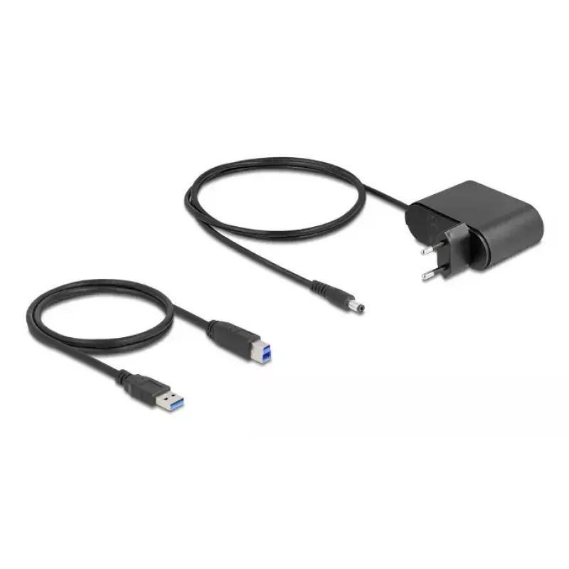 DeLOCK 64332 Stacja dokująca USB 3.2 Gen 1 HDD SSD 2.5 3.5 Czarny
