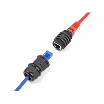 DeLOCK RJ45 Cat.6A Moduł do zabudowy IP67 pyłoszczelny i wodoszczelny