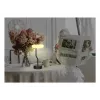 Techly I-LAMP-TABLE2 lampa stołowa Niewymienne źródło/a światła 2 W LED Czarny, Biały