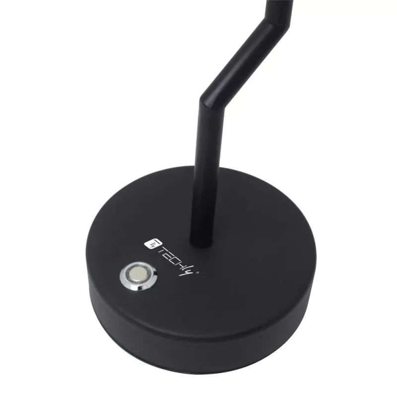 Techly I-LAMP-TABLE2 lampa stołowa Niewymienne źródło/a światła 2 W LED Czarny, Biały