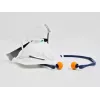 Okulary ochronne DeLOCK 90559 przezroczyste soczewki czarna oprawa