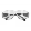 Okulary ochronne DeLOCK 90559 przezroczyste soczewki czarna oprawa