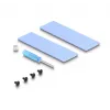 Radiator DeLOCK z wentylatorem dla M.2 SSD 2280 czarny aluminium