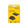 Obudowa SSD DeLOCK 63379 Czarna M.2 obsługa 1 dysku