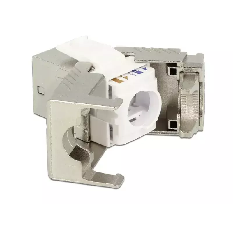 Moduł Keystone DeLOCK 86288 kątowy beżowy RJ-45