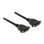 Kabel DisplayPort DeLOCK 0,5 m F-F 85113