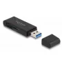 Czytnik kart DeLOCK 91002 USB Czarny MicroSD SD SDHC SDXC 5000 Mbit/s