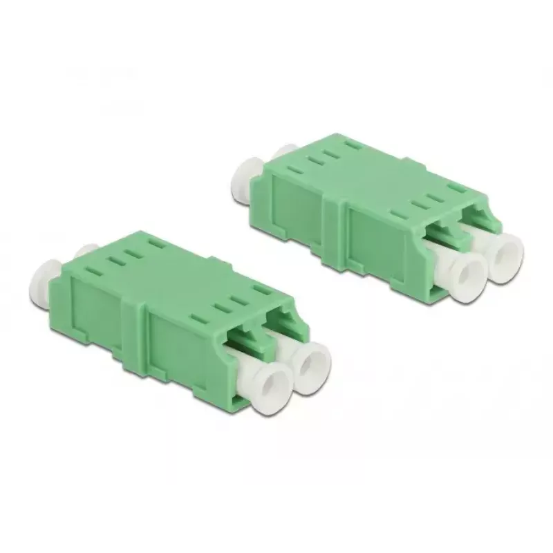 Optical Fiber Coupler DeLOCK LC Duplex female to LC Duplex female 4 pieces