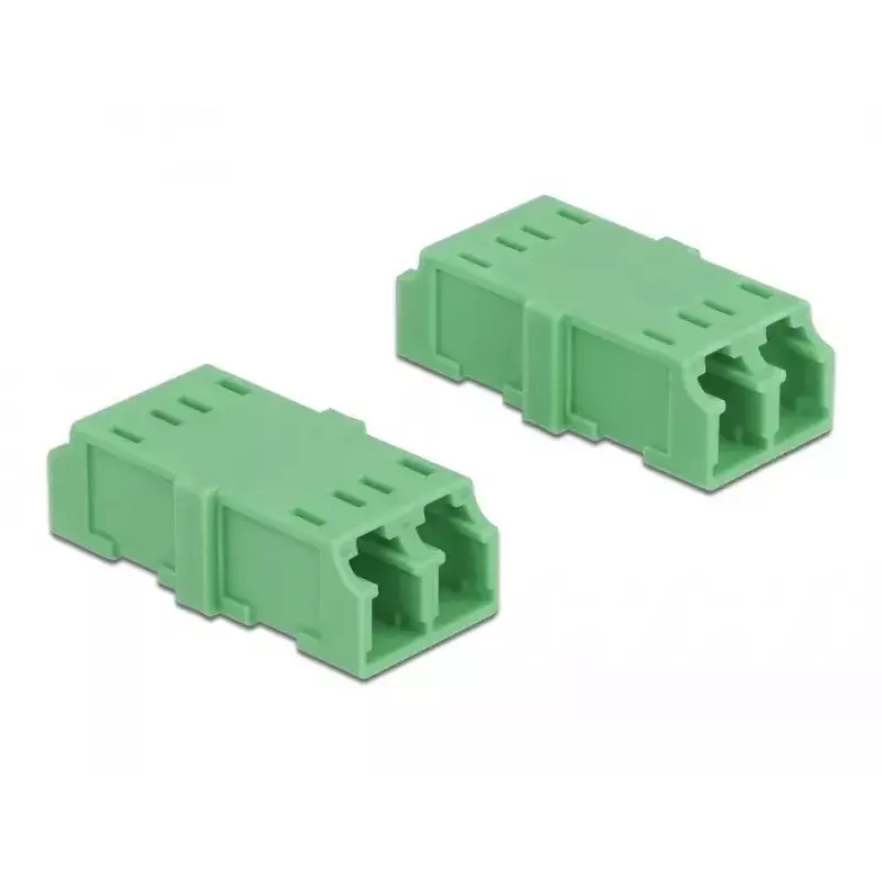 Optical Fiber Coupler DeLOCK LC Duplex female to LC Duplex female 4 pieces
