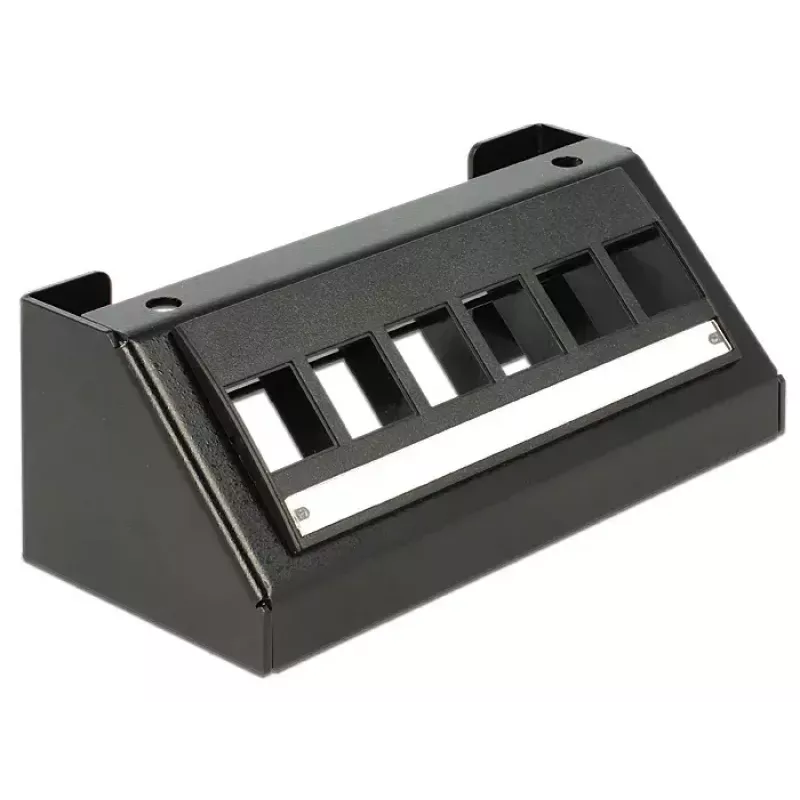 Zestaw montażowy DeLOCK 86268 czarny metal plastik