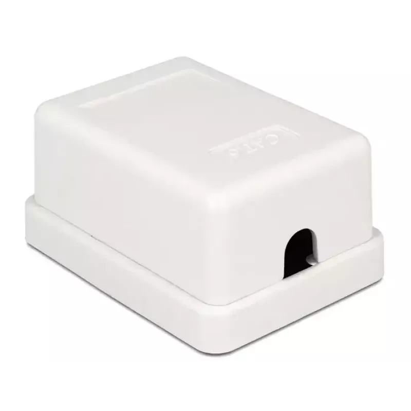 Puszka natynkowa DeLOCK 86248 Biała 52mm x 25,5mm x 39mm