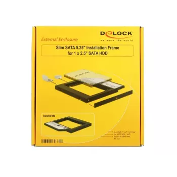 Panel przedni DeLOCK 62669 13,3 cm (5,25 cala)
