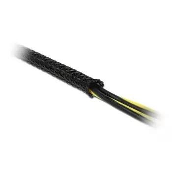 Oplot kablowy DeLOCK 18904 10 m x 25 mm czarny