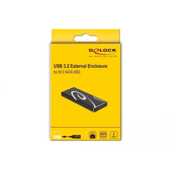 Obudowa SSD DeLOCK 42007 Czarna M.2
