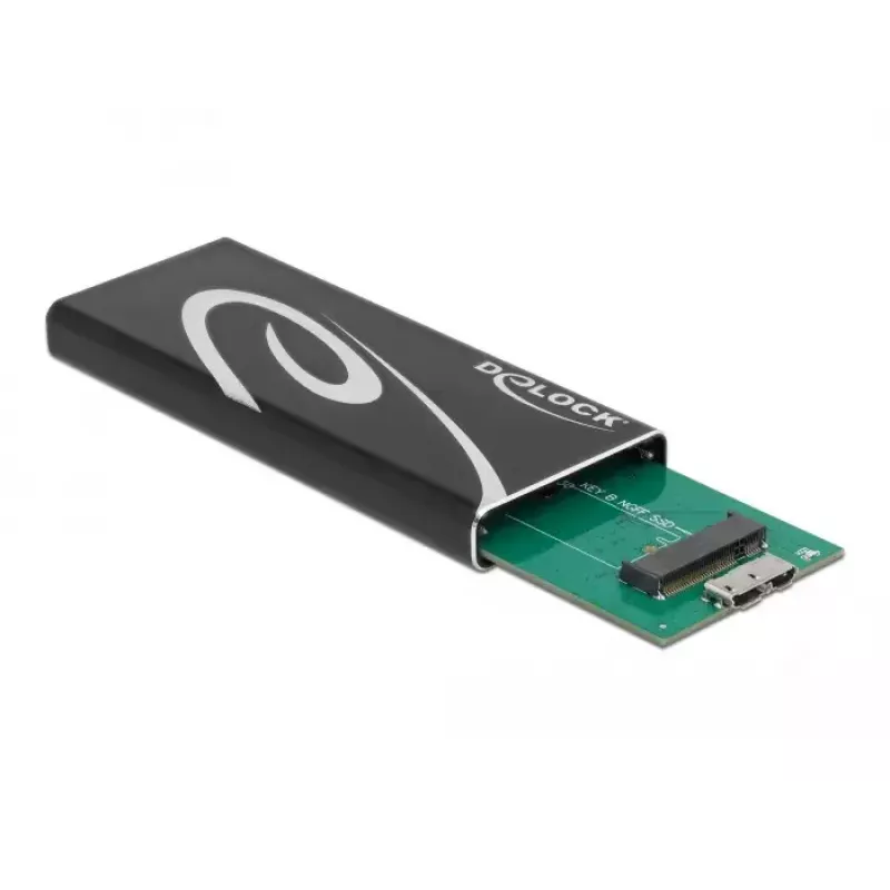 Obudowa SSD DeLOCK 42007 Czarna M.2