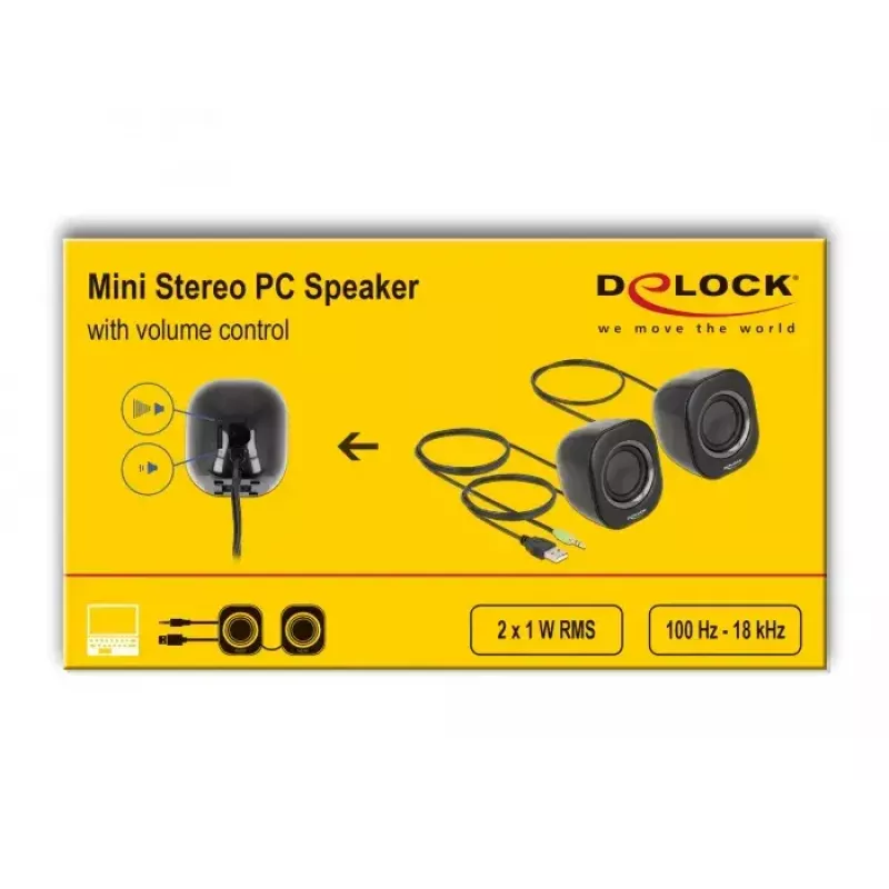 Głośnik DeLOCK 27002 2 W