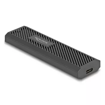 Obudowa SSD DeLOCK 42031 Czarny M.2 PCIe SATA 20 Gbit/s