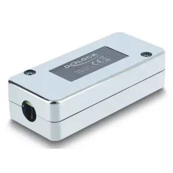 sieciowy Connection Box DELOCK Cat.6 STP LSA, ekranowanie S/UTP, 35×82×23 mm, srebrny