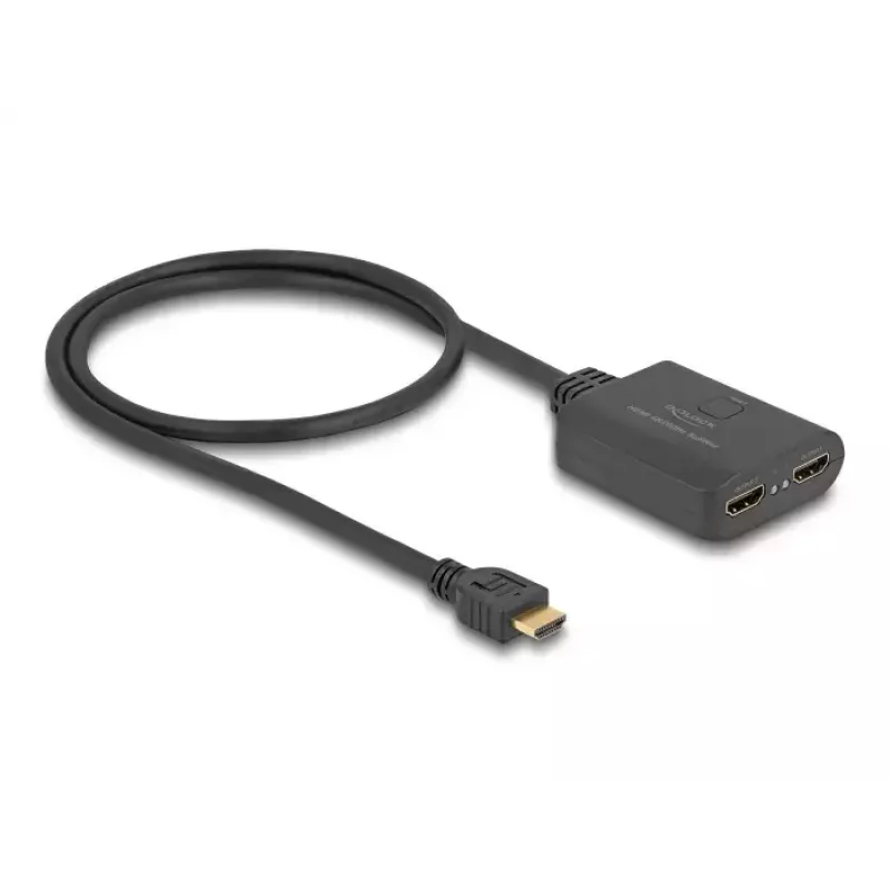 DeLOCK Rozdzielacz HDMI 1 x HDMI wejście do 2 x HDMI wyjście 4K 60 Hz