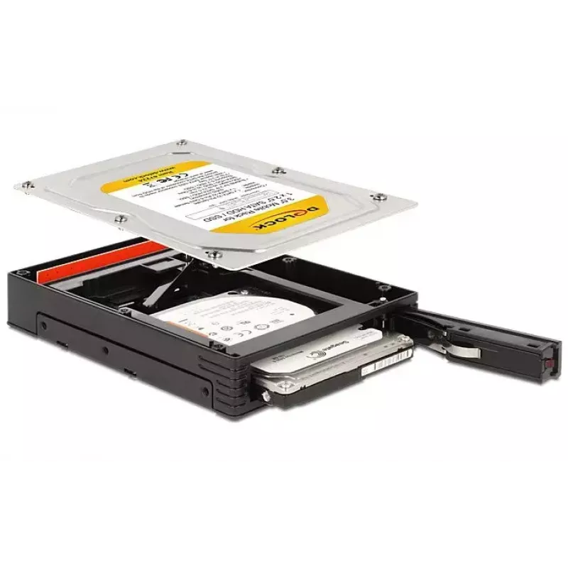 Delock 3.5? Wechselrahmen für 1 x 2.5? SATA HDD / SSD (47224)