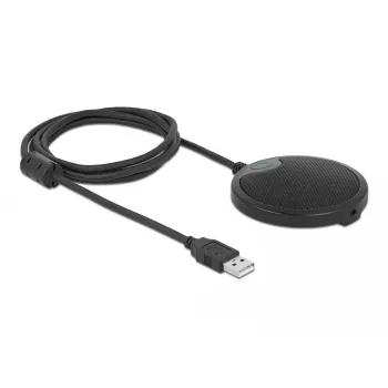 Mikrofon konferencyjny DeLOCK USB mikrofon pojemnościowy dookólny