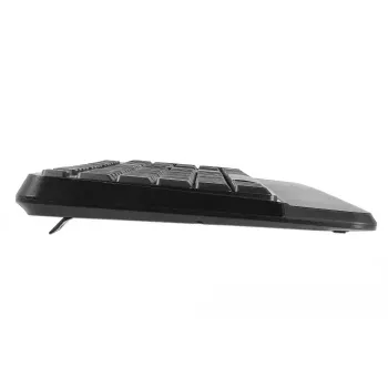 Klawiatura z myszą w zestawie DeLOCK 12674 Uniwersalny RF Wireless QWERTZ Niemiecki Czarny