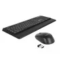 Klawiatura z myszą w zestawie DeLOCK 12674 Uniwersalny RF Wireless QWERTZ Niemiecki Czarny