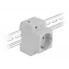 Gniazdo wtykowe CEE 7/3 DeLOCK 11472 szare