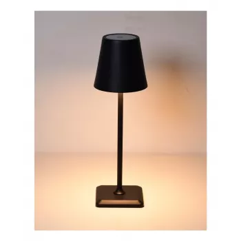 Techly I-LED LAMP-BK lampa stołowa Niewymienna żarówka(-ki) 3 W E czarna