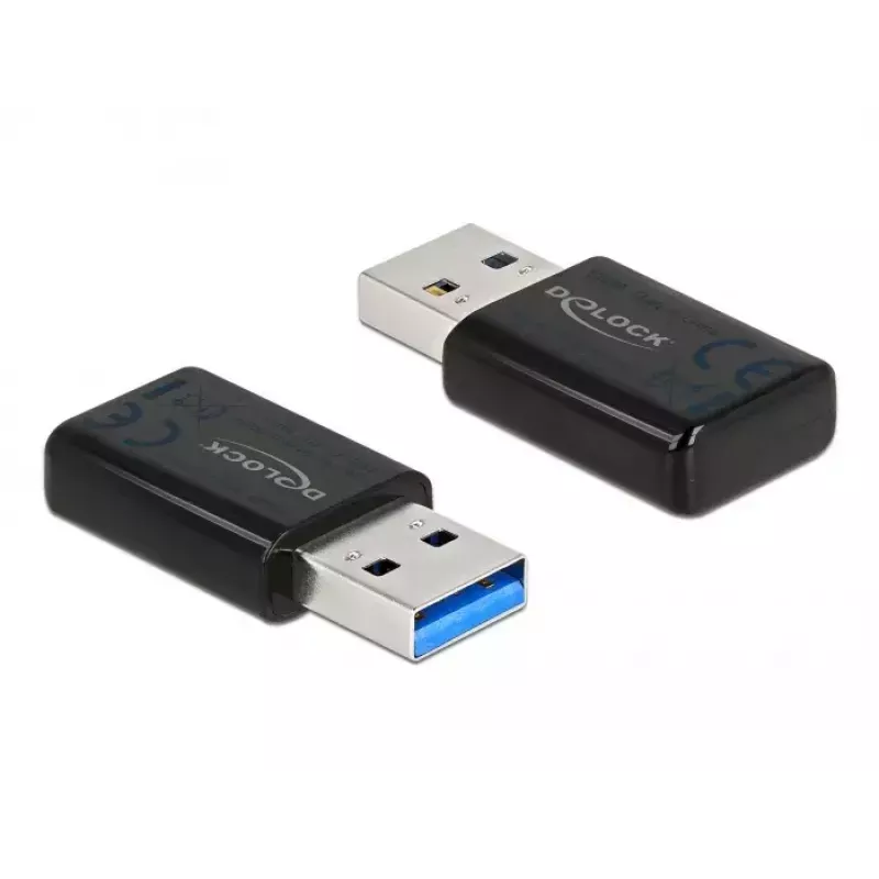 Karta sieciowa DeLOCK 12550 WLAN USB dwuzakresowa Wi-Fi 5