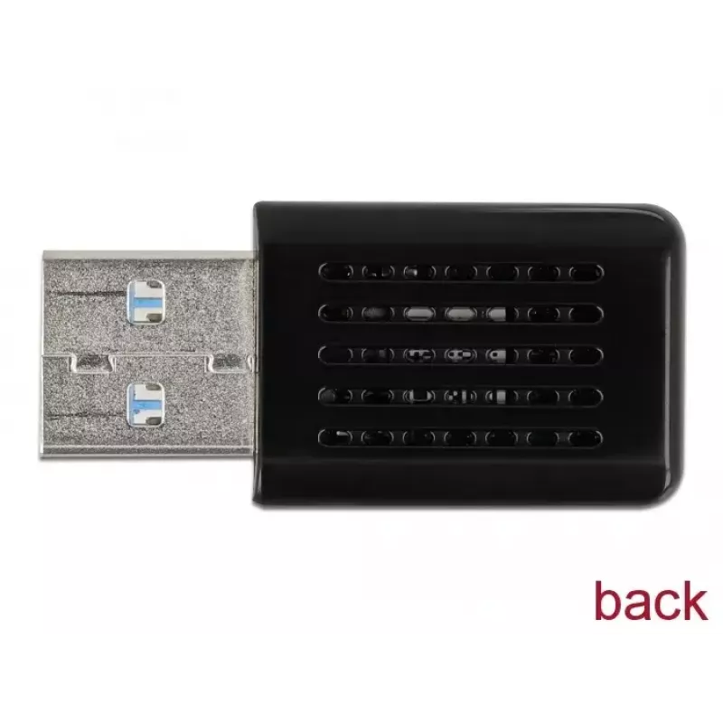 Karta sieciowa DeLOCK 12550 WLAN USB dwuzakresowa Wi-Fi 5
