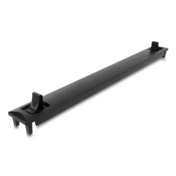 Zaślepka rackowa DELOCK 67208, tworzywo ABS, czarna, 1U
