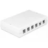 Puszka elektroinstalacyjna DeLOCK 86172 stal nierdzewna biała 111,6x171x38 mm