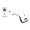 Ręczny skaner kodów kreskowych DeLOCK 90587 1D 2D bezprzewodowy Bluetooth USB biały