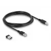 Ręczny skaner kodów kreskowych DeLOCK 90587 1D 2D bezprzewodowy Bluetooth USB biały