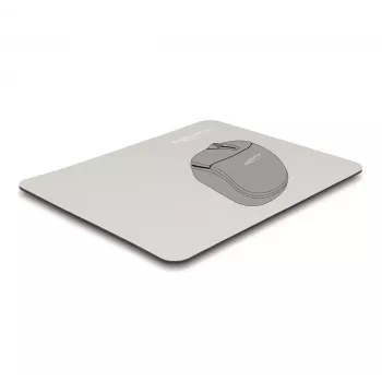 Podkładka pod mysz DeLOCK 12147 szara 180x220 mm guma antypoślizgowa