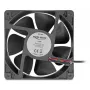 Wentylator DELOCK 67298 120 mm Czarny 12 cm Łożysko kulkowe 12 V DC 3,53 m³/h