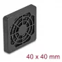 Kratka wentylatora DeLOCK 67309 ABS czarna 43,5mm 32x32mm