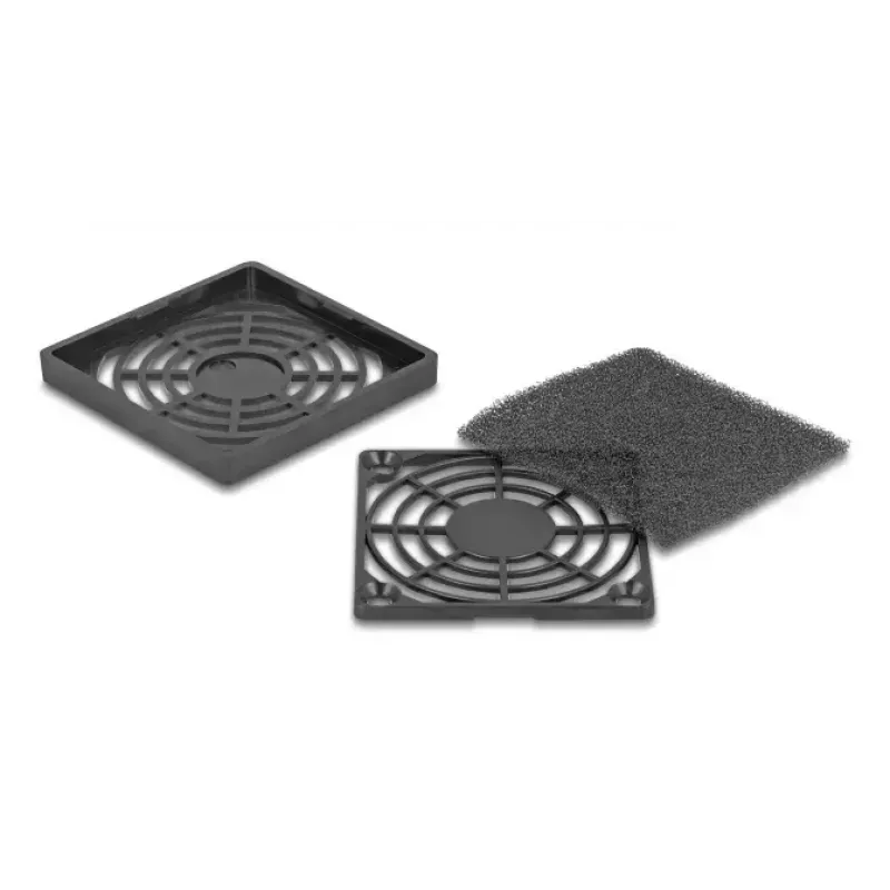 Kratka wentylatora DeLOCK 67310 ABS Czarna 64mm 50x50mm
