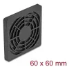 Kratka wentylatora DeLOCK 67310 ABS Czarna 64mm 50x50mm