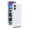 Obudowa ochronna dla iPhone 17 firmy DELOCK — Etui, kompatybilne z MagSafe, przezroczysta biel, pasuje do ekranu do 16 cm (6,3 cala)