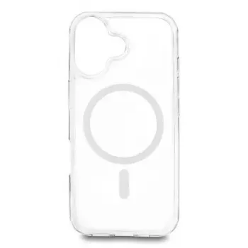 Obudowa ochronna dla iPhone 17 firmy DELOCK — Etui, kompatybilne z MagSafe, przezroczysta biel, pasuje do ekranu do 16 cm (6,3 cala)