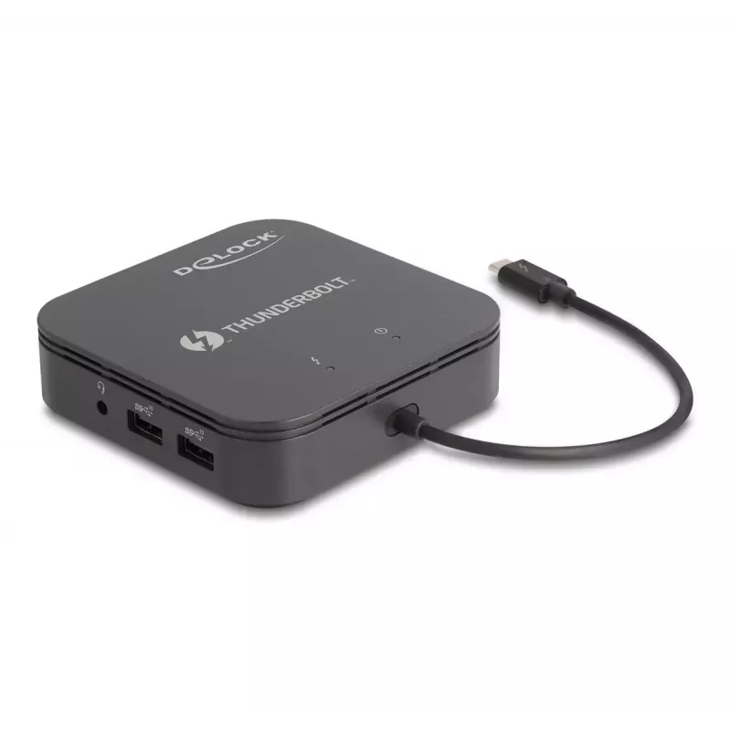 Stacja dokująca DeLOCK Thunderbolt 3 Mini 8K DisplayPort HDMI USB LAN Audio PD 3.0