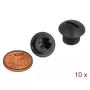 Kapturek do rur DeLOCK 60228 czarny nylon
