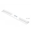 Oplot pleciony DeLOCK 20692 10 m x 3 mm biały
