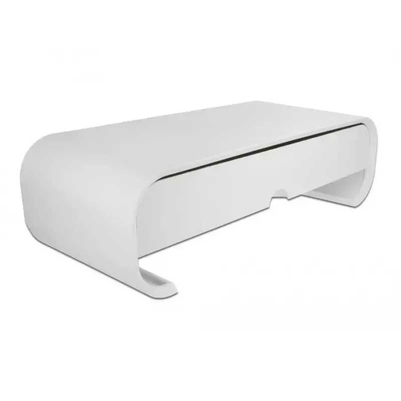 Podstawka pod monitor DeLOCK 18324 z szufladą biała
